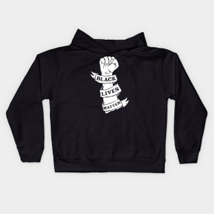 Black Lives Matter - No Racism Kids Hoodie